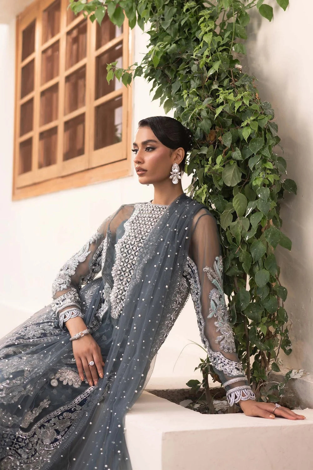 Silver Grey Handmade Suit