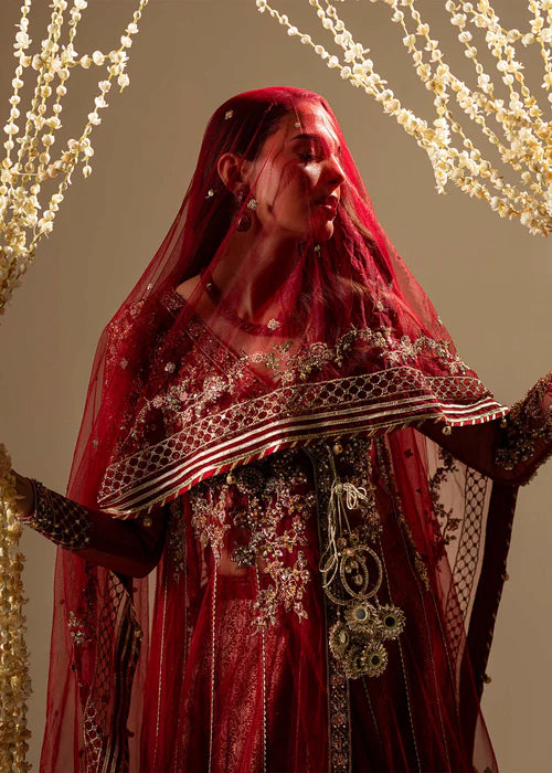 Heavy Handmade Long Angrakha Style Lehenga Choli