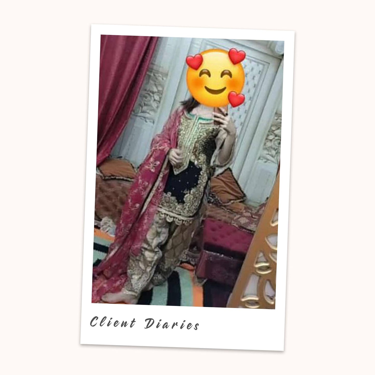 Black Readymade Velvet Pret