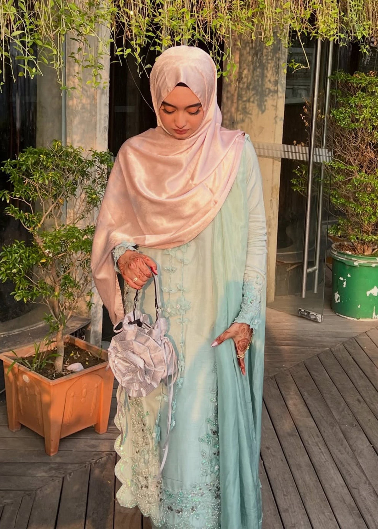 Designer Light Blue Raw Silk Salwar Suit Online in UK USA Canada