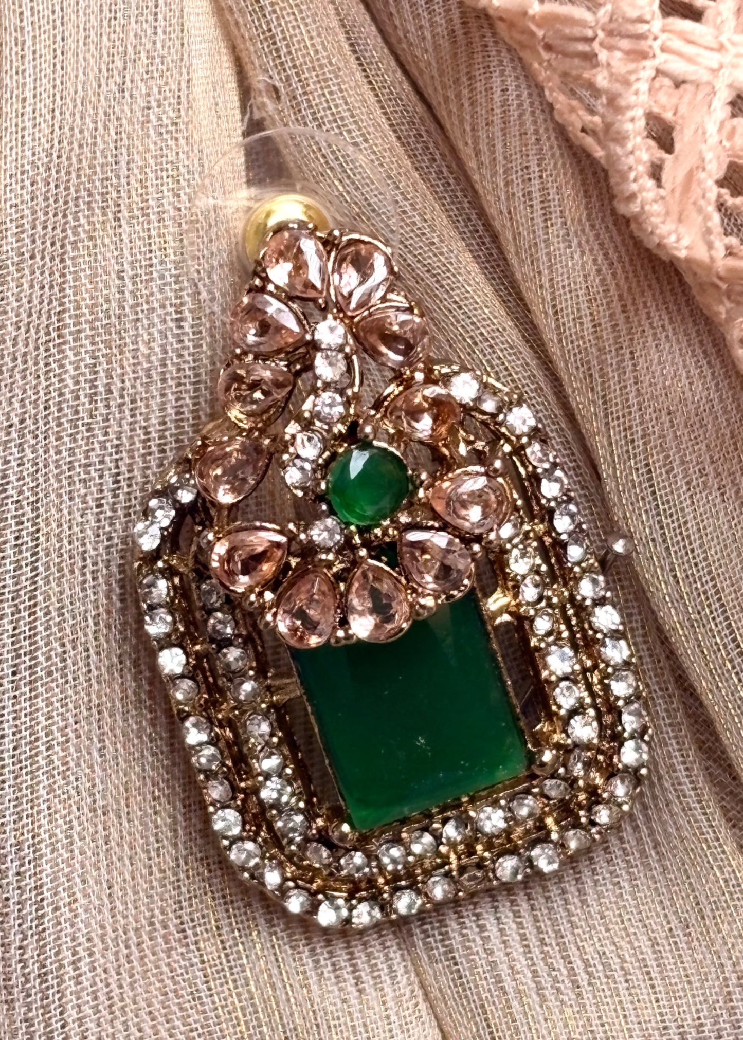 Green Metal Choker Bridal Jewellery Online in UK USA Canada