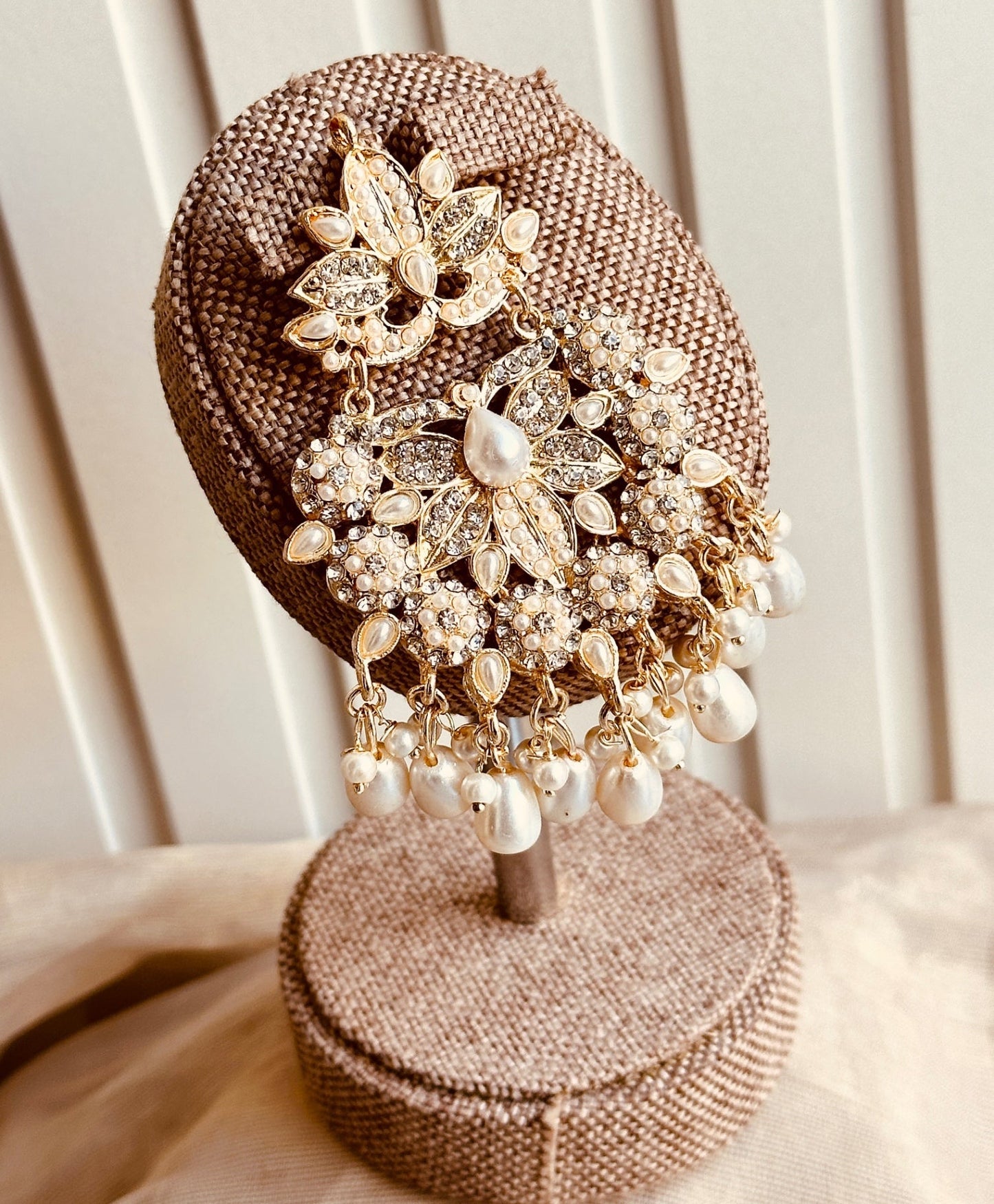 Handset Stone Bridal Jewelry Set Off White Online in UK USA Canada