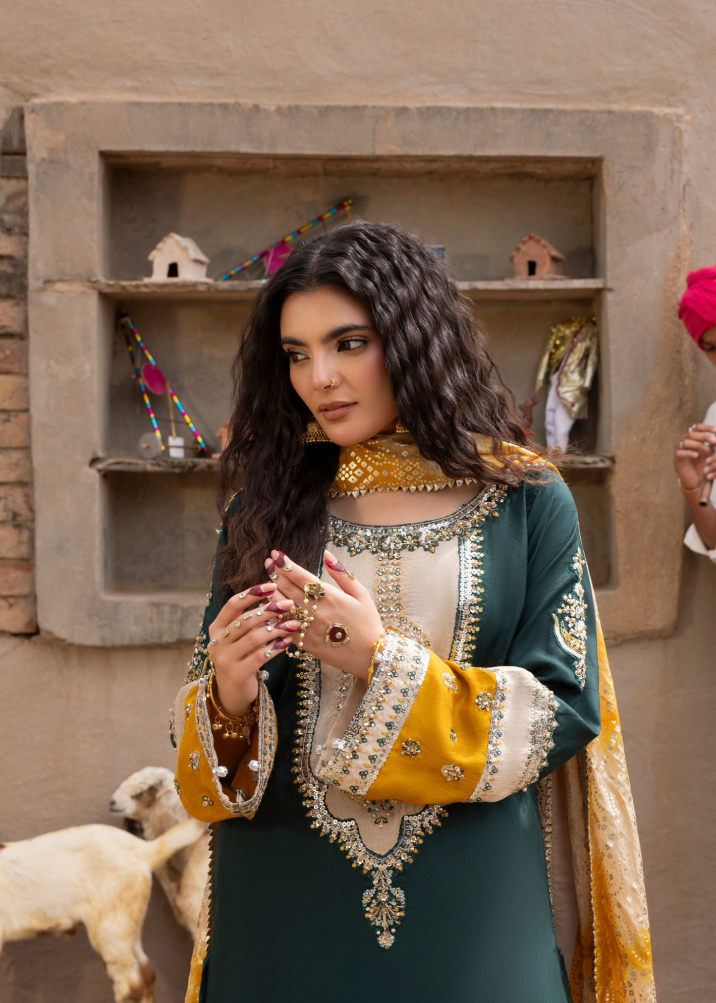 Ladies Festive Sharara Suit Online in UK USA Canada