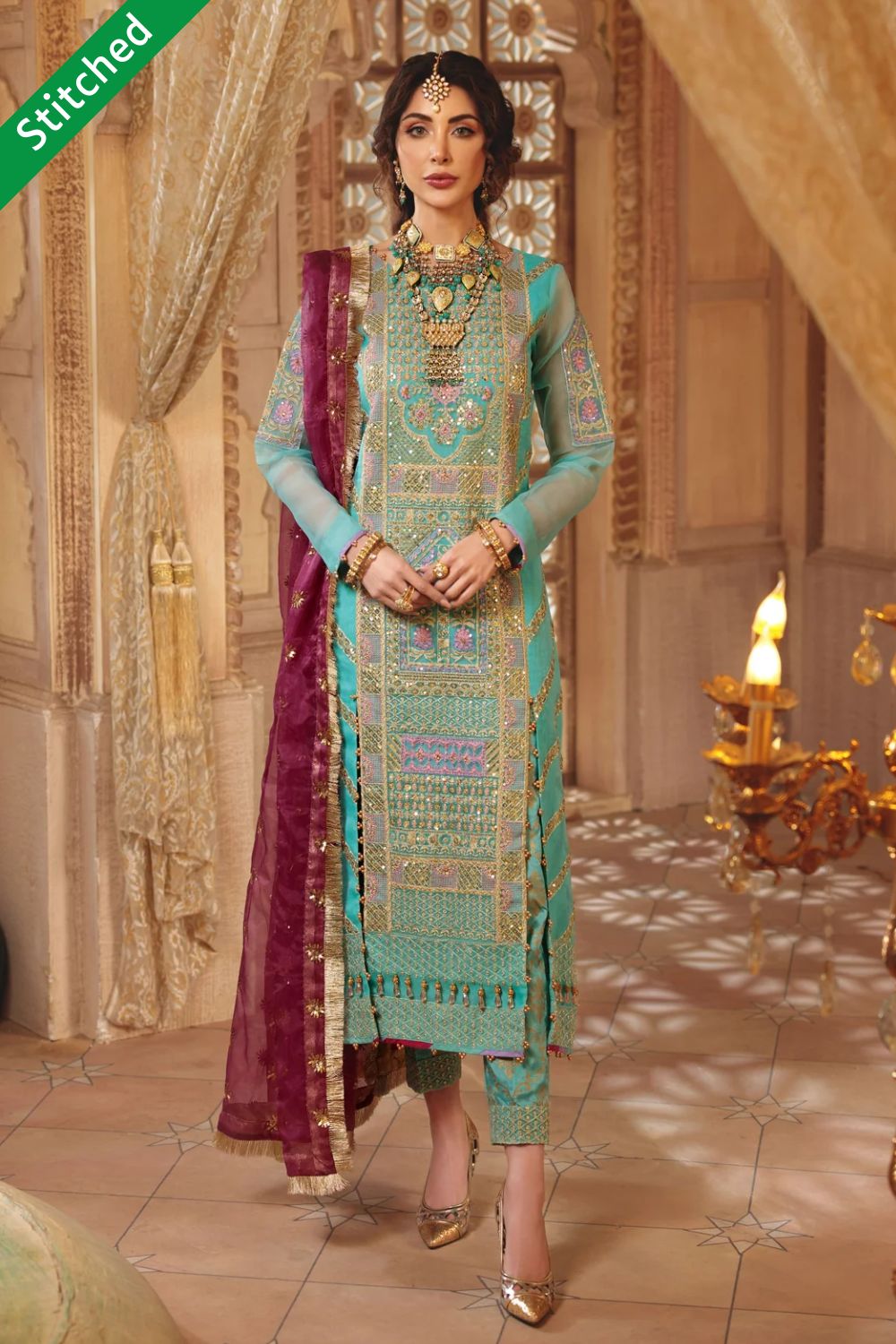 Salwar suit stitched on sale online