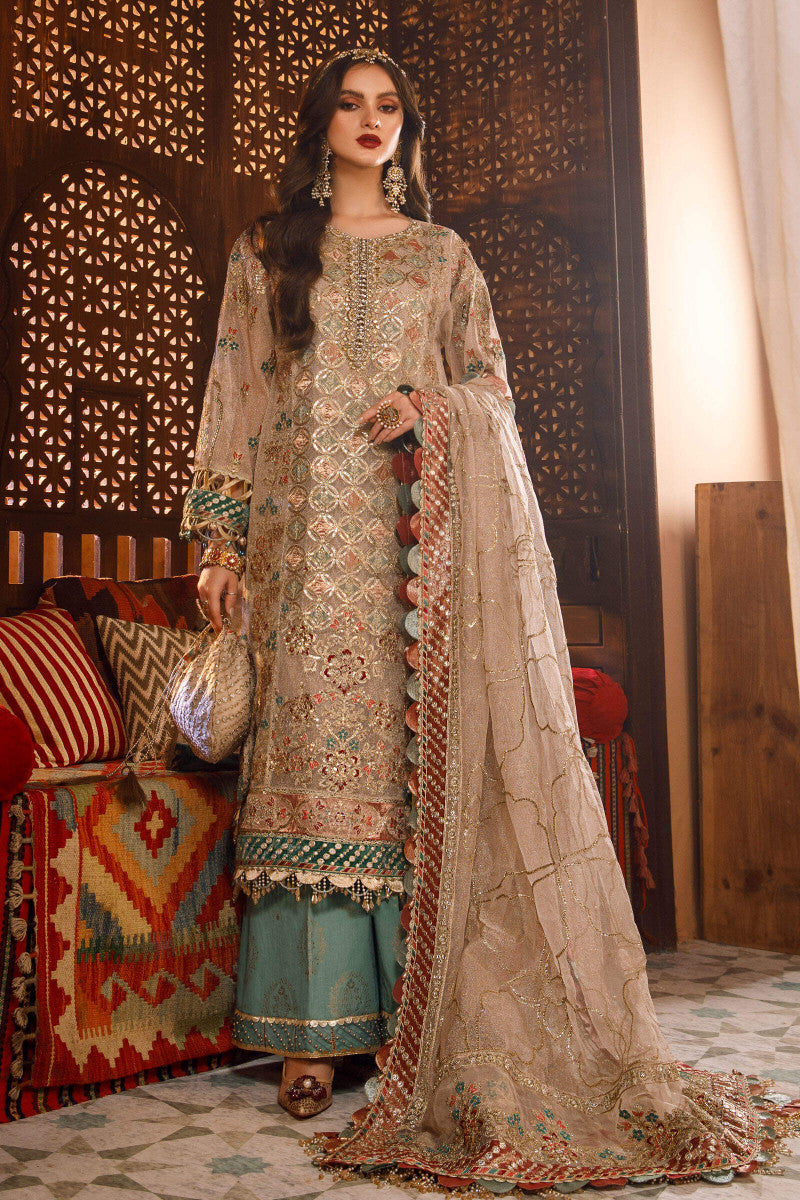 Buy Off White with Sea Green Pakistani Suit Online | SALWAR MAHAL Buy Off White with Sea Green Pakistani Suit Online | SALWAR MAHAL