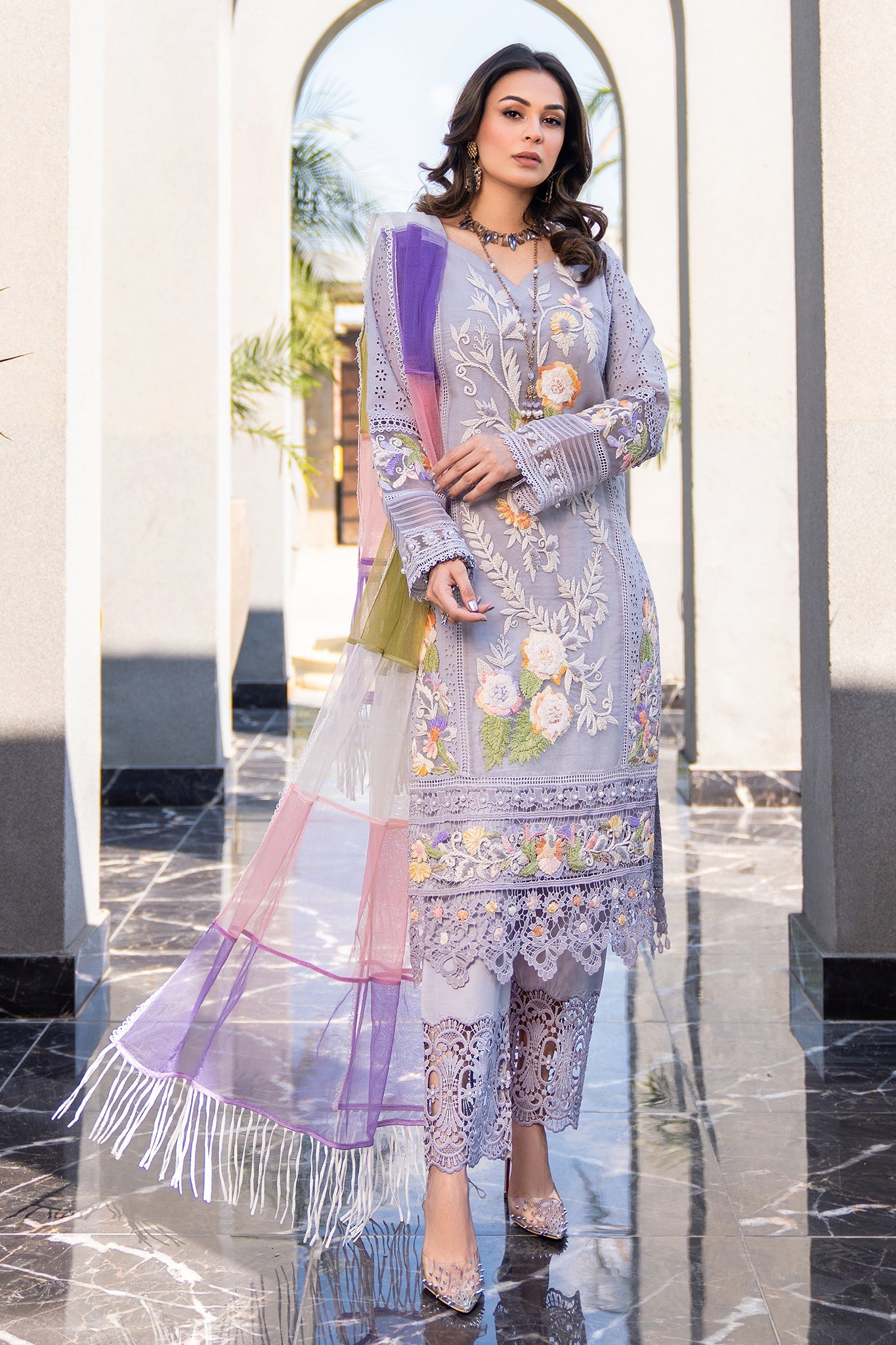 Buy Pure Cotton Pakistani Chikankari Suits Online in Dubai