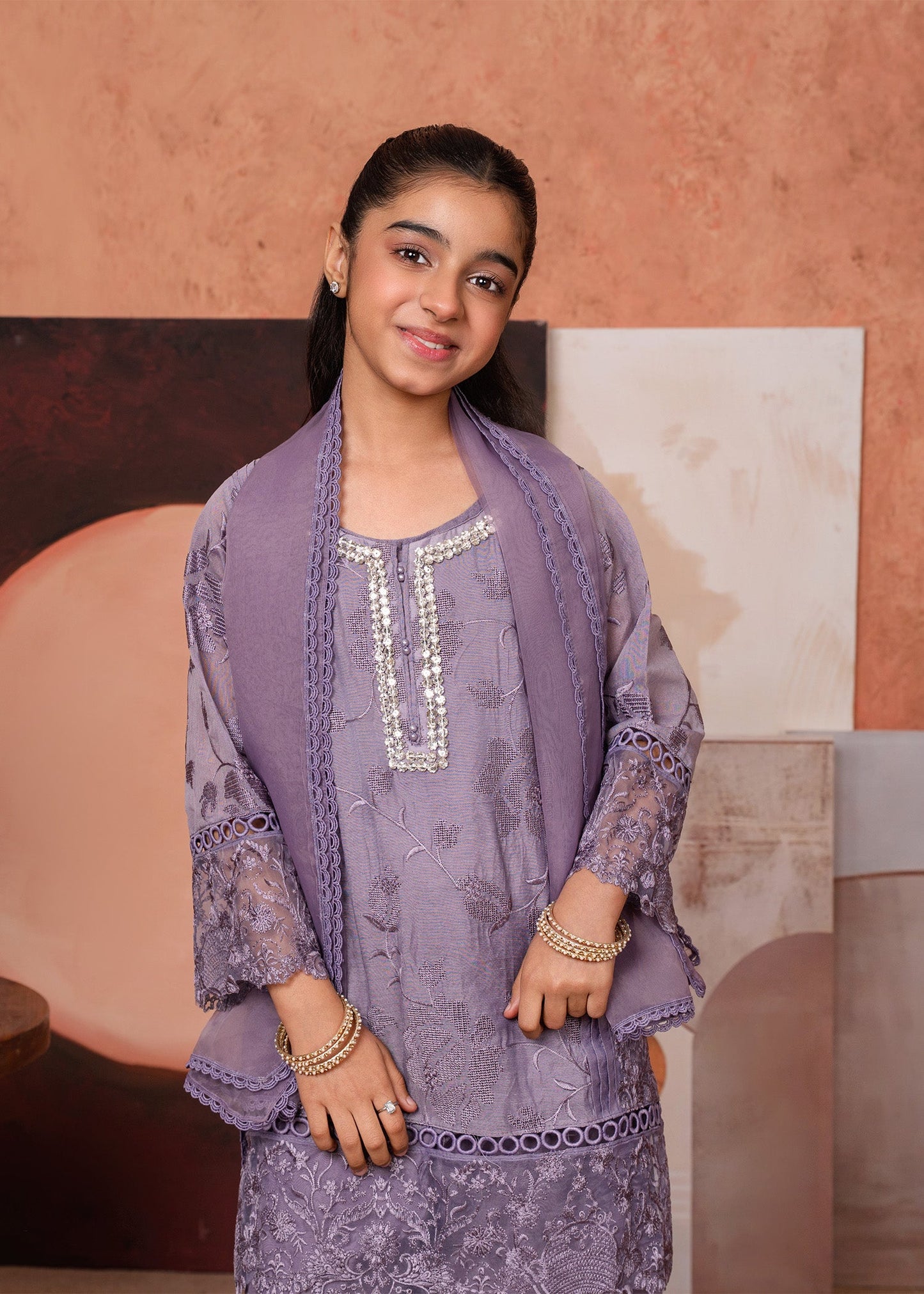 Purple Party Wear Pakistani Designer Suit Online in KSA Riyadh Saudi Arabia Oman Bahrain Qatar