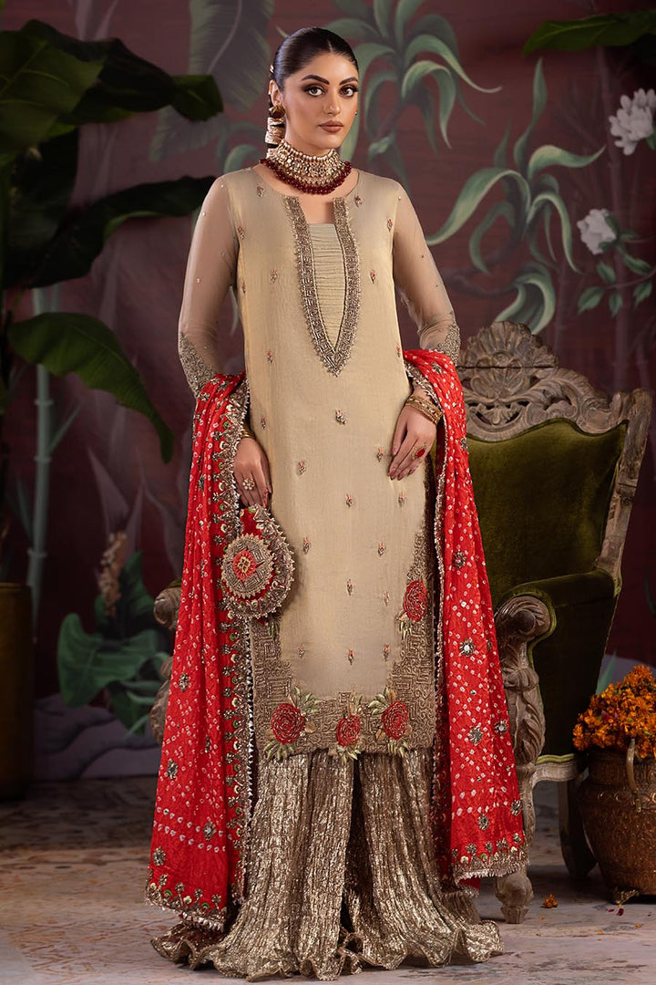 Buy Red & Gold Pakistani Sharara Suit Online in Dubai | SALWAR MAHAL Buy Red & Gold Pakistani Sharara Suit Online in Dubai | SALWAR MAHAL