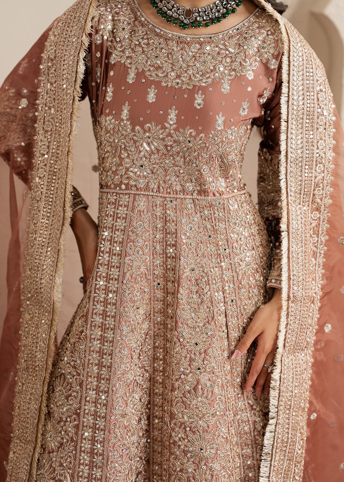 Rosewood Floral Organza Sharara Gharara Online in Sri Lanka India Australia