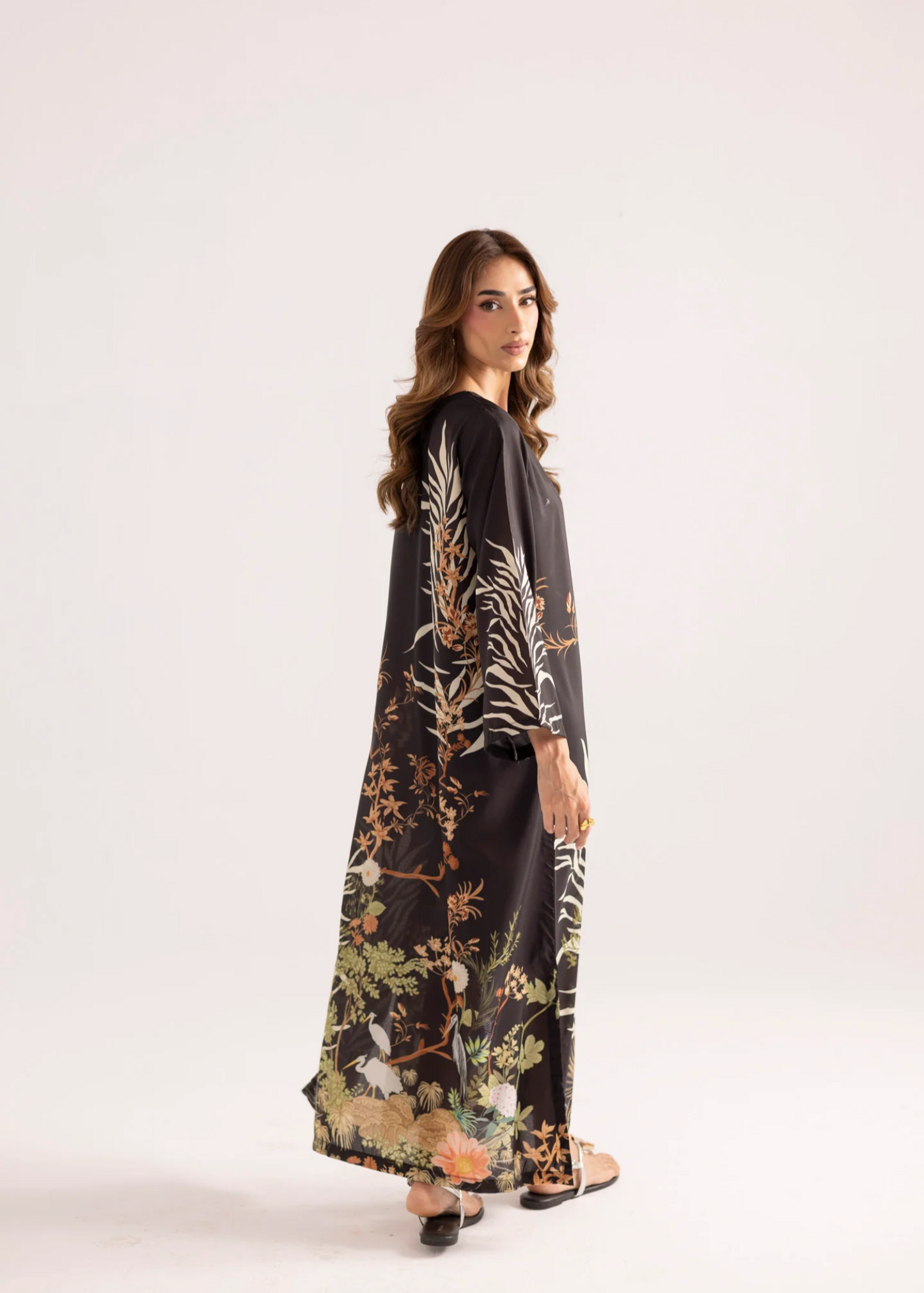 Stylish Black Sublimation Kaftan Online in Sri Lanka India Australia