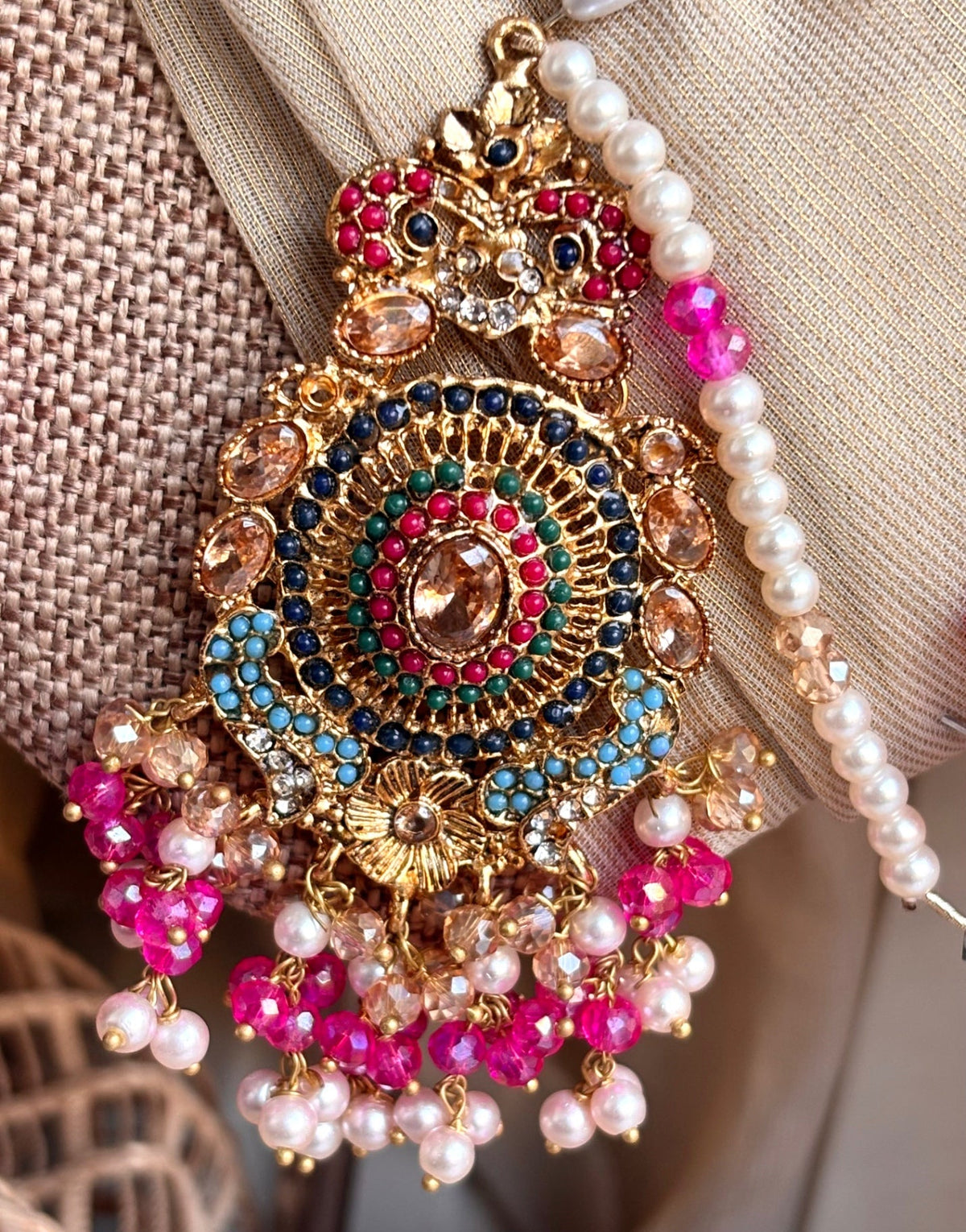 Traditional Multi Colour Choker Set Online in UK USA Canada