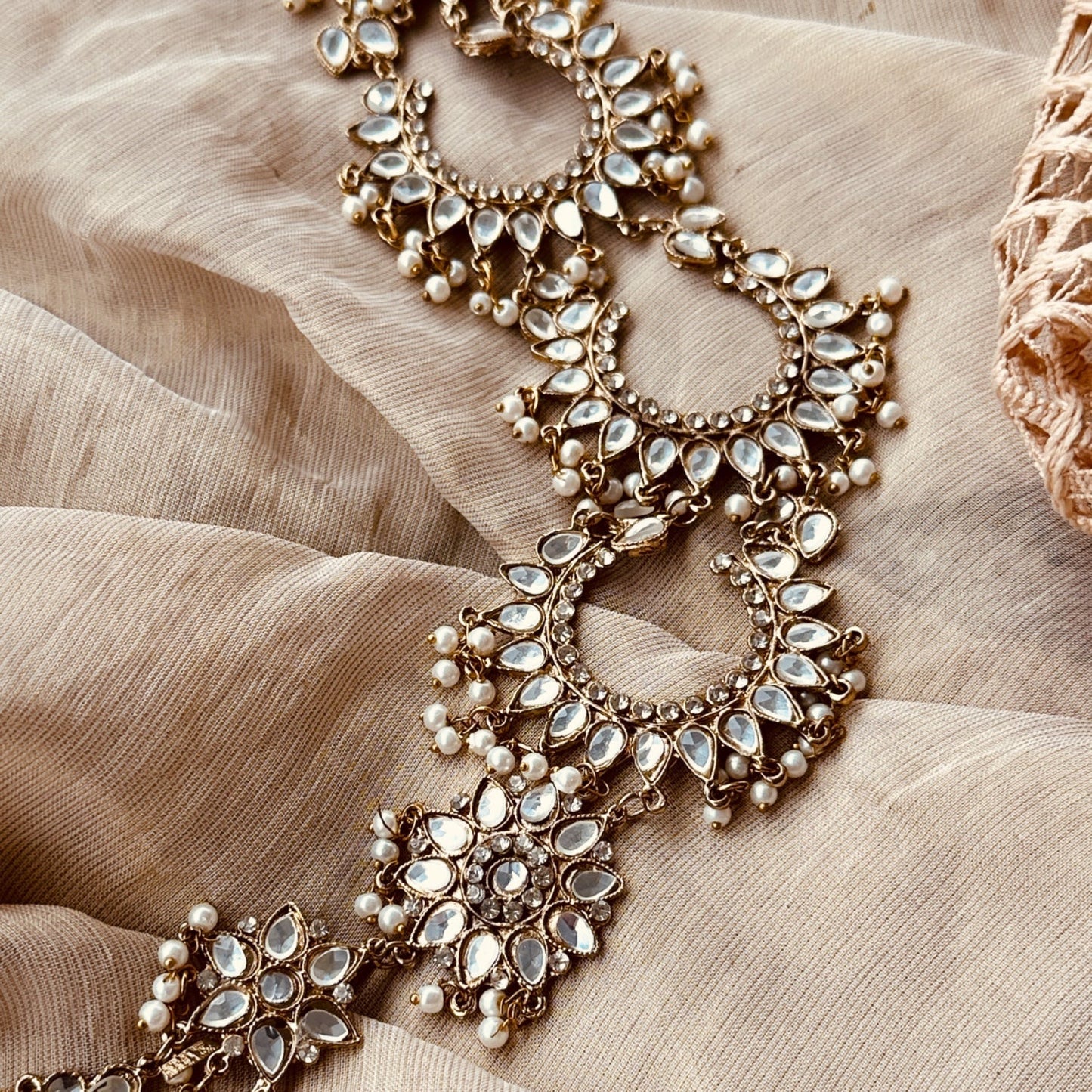 Vintage Copper Hair Paranda for Mehndi Online in UK USA Canada