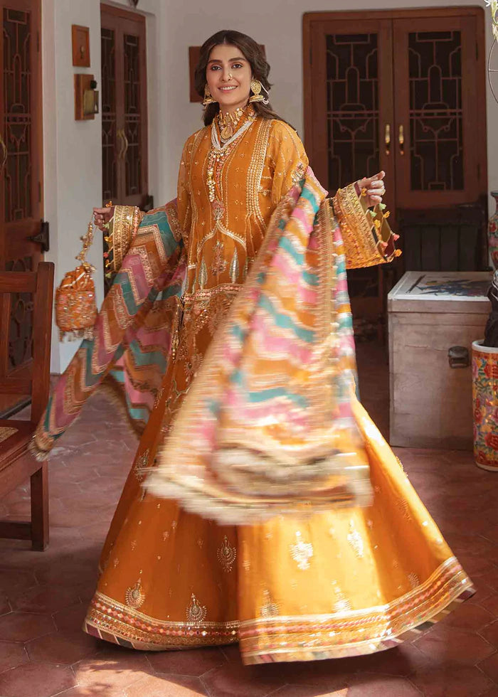 Mustard Handmade Bridal Sharara