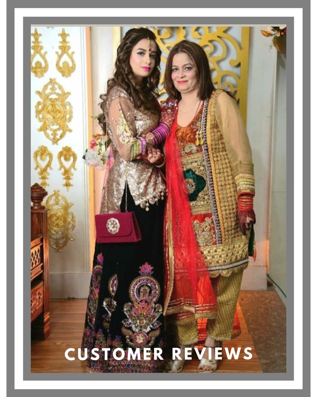 Readymade Embroidered Velvet Pret