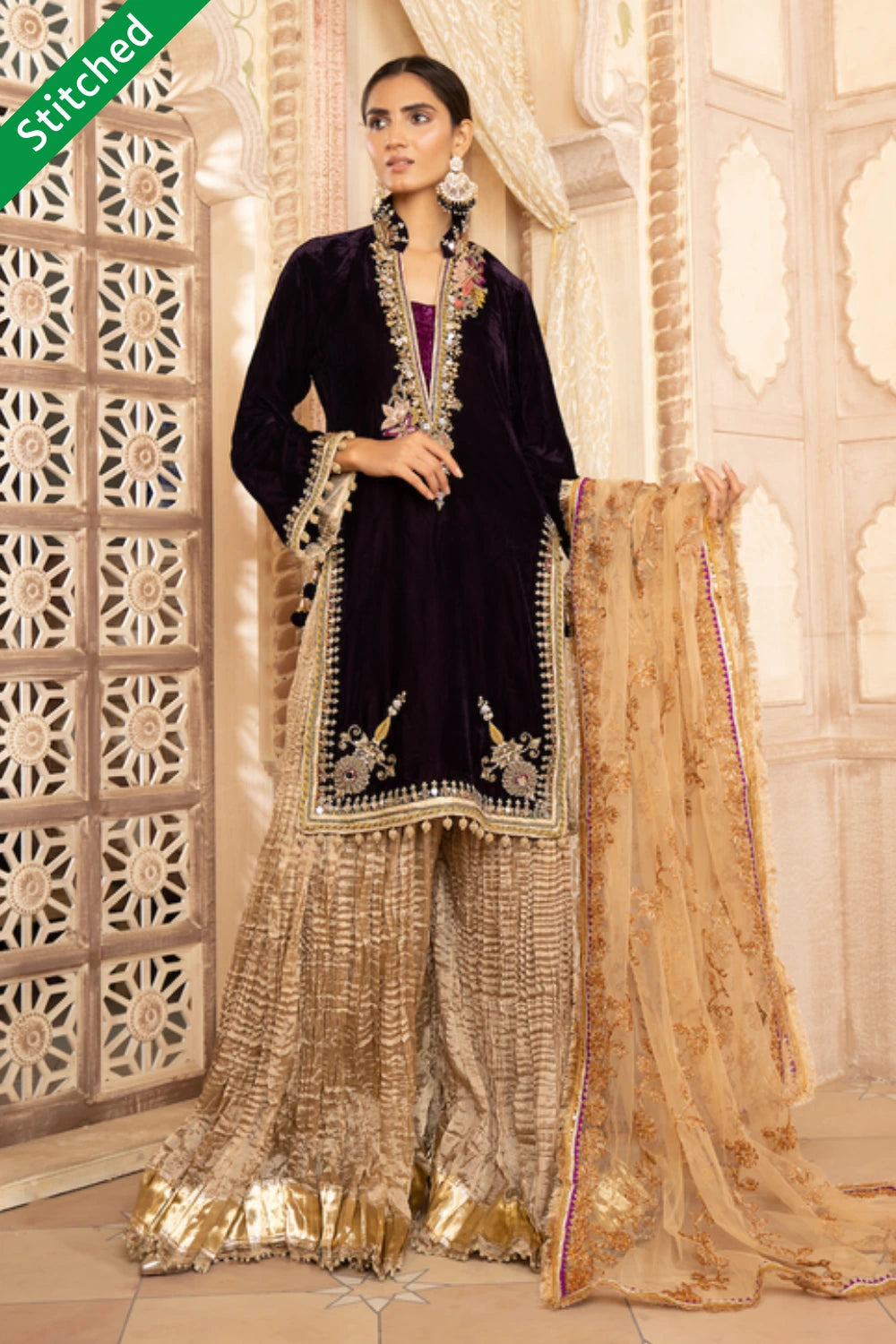 Golden sales sharara online