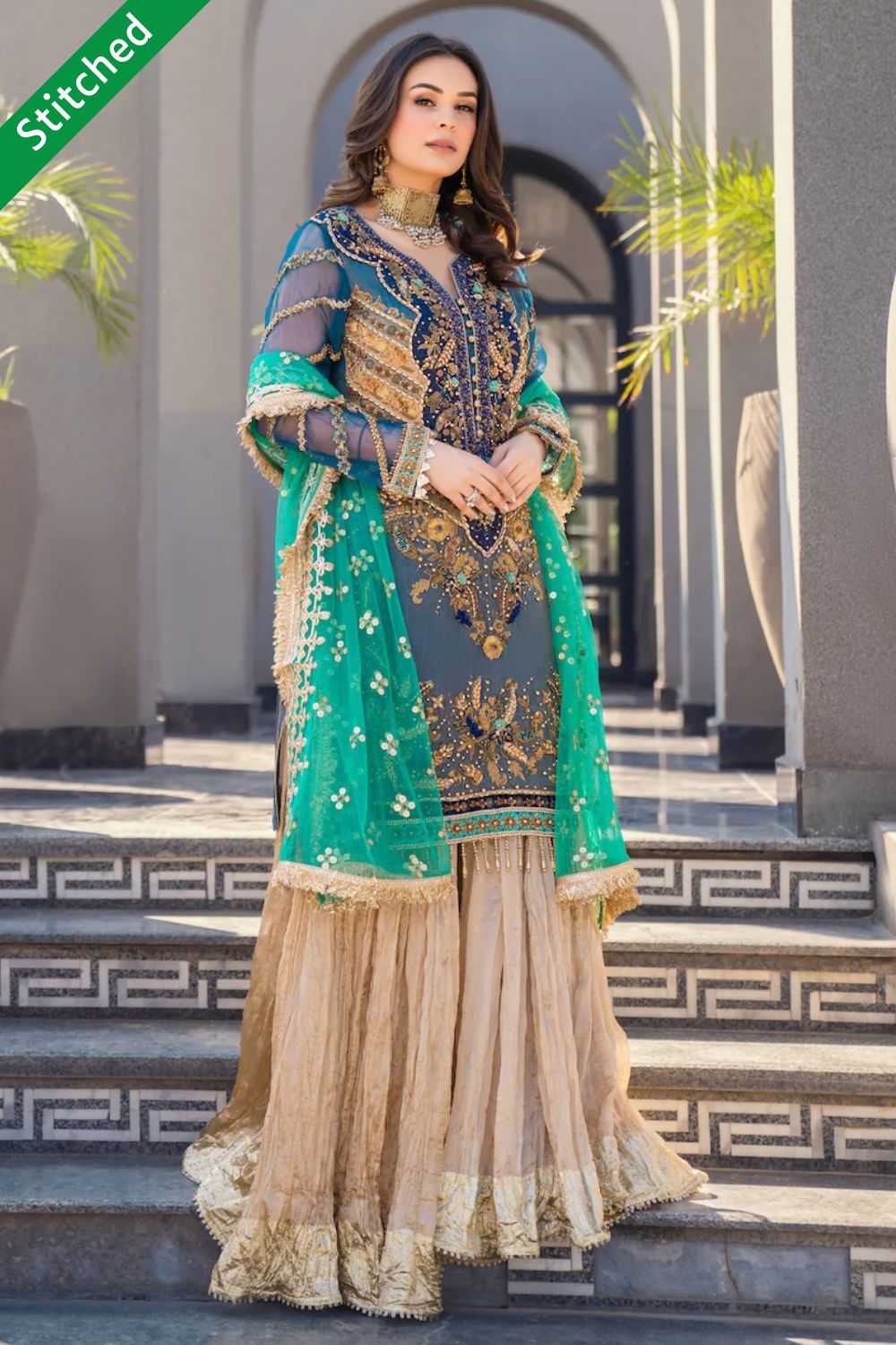 Heavy Handmade Pure Maysuri Sharara