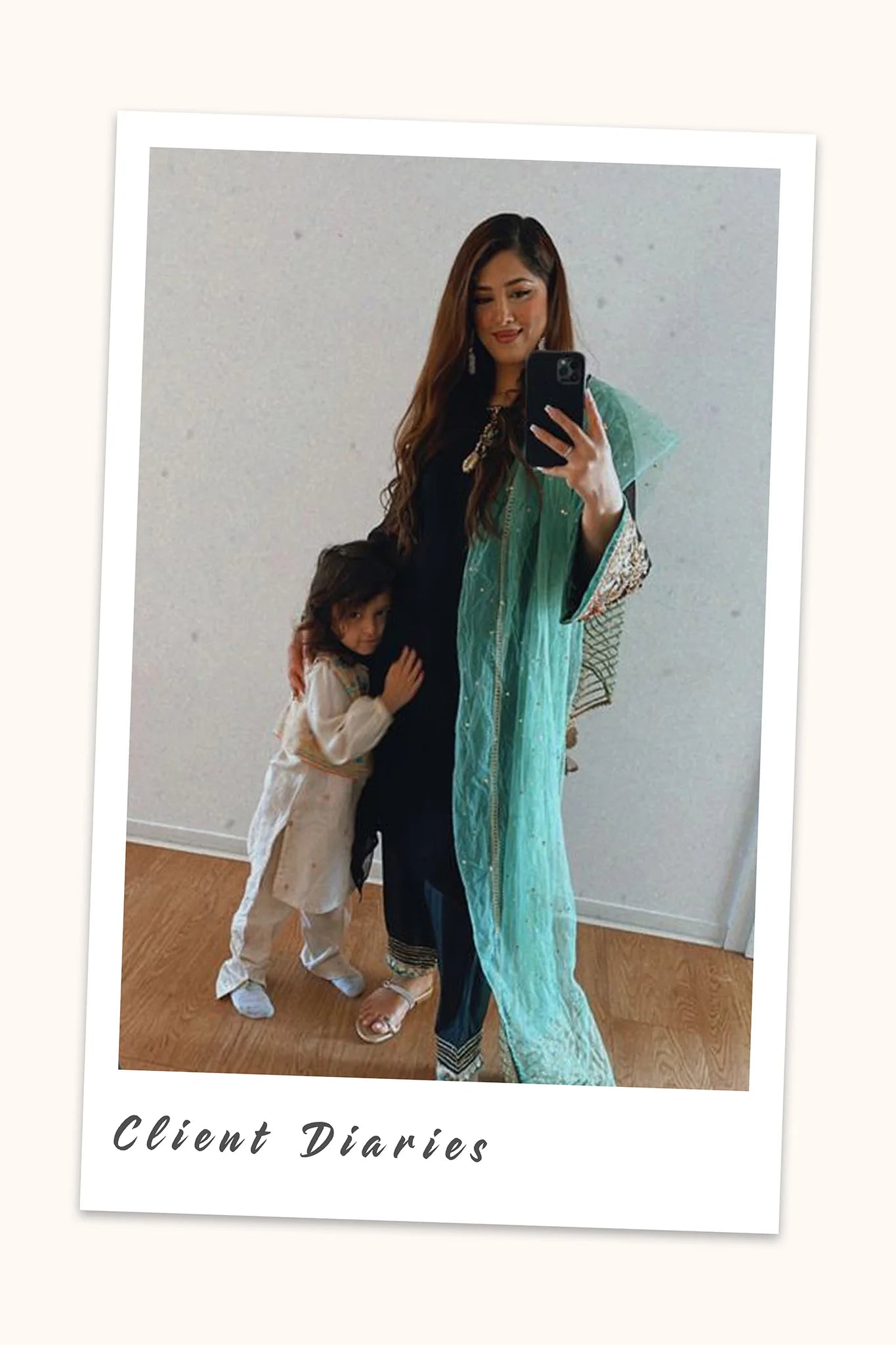 Black Readymade Chiffon Suit