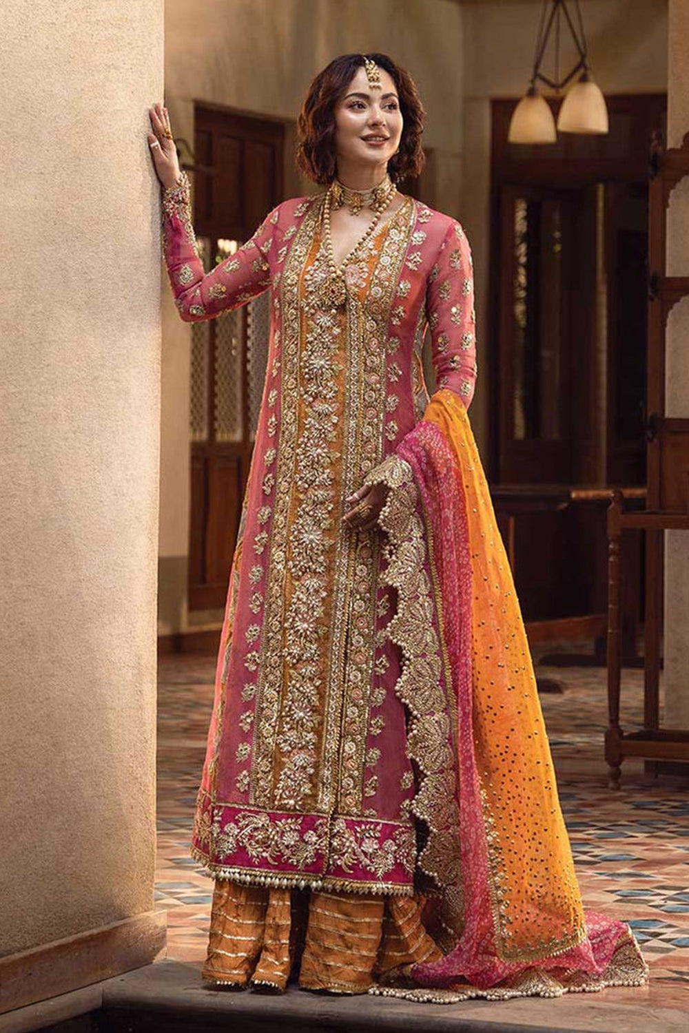 Buy Pakistani Mehndi Dresses with Price Online in Dubai UAE