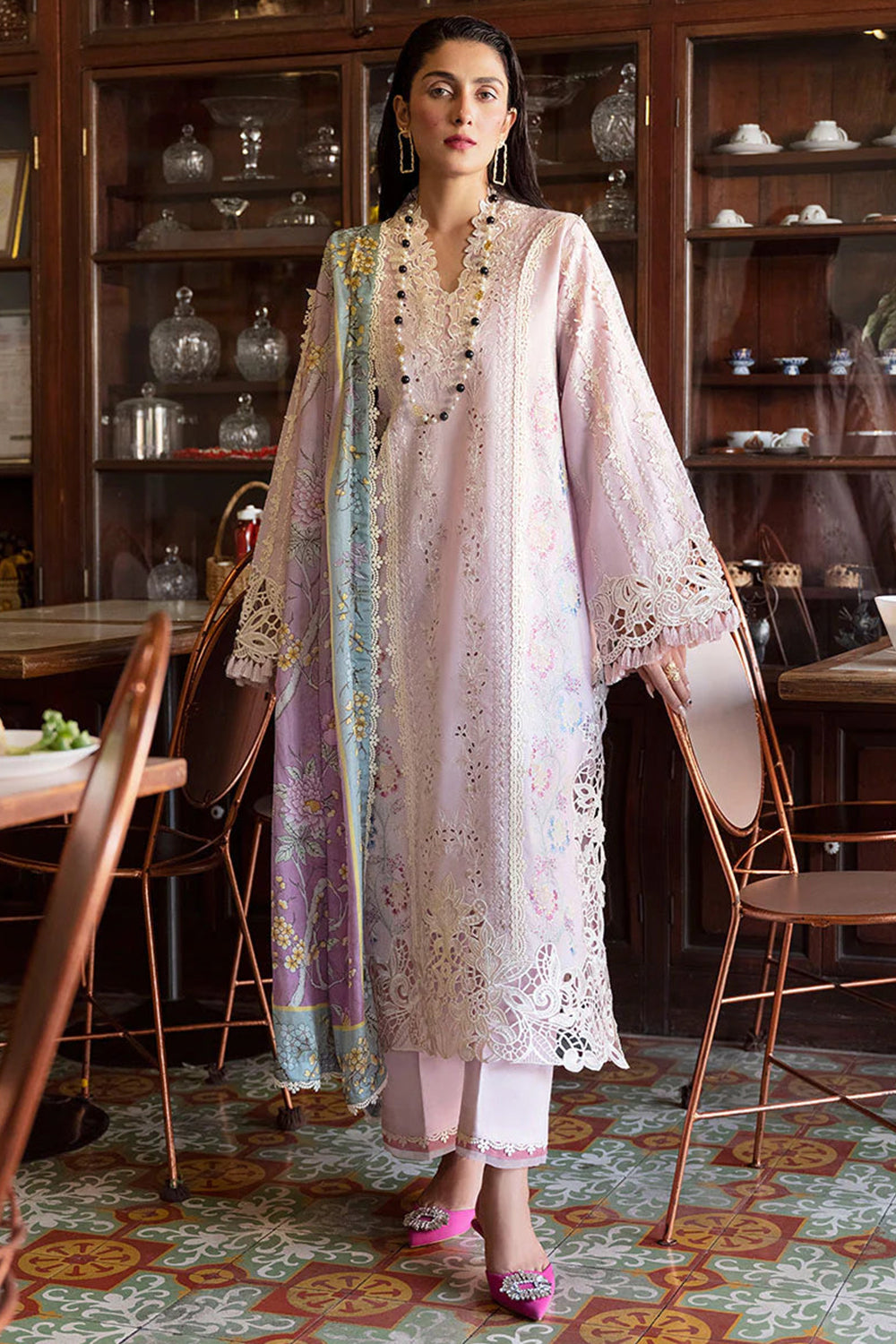 Buy Pastel Pink Salwar Suit Online in Dubai SALWAR MAHAL