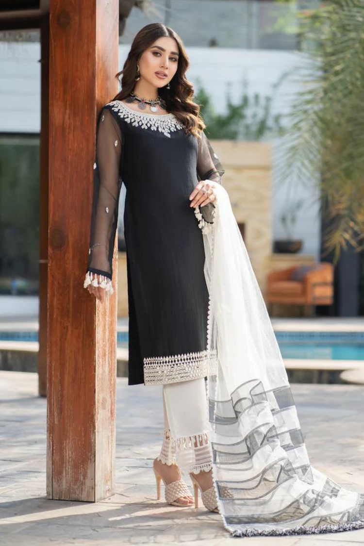 black salwar suit in dubai