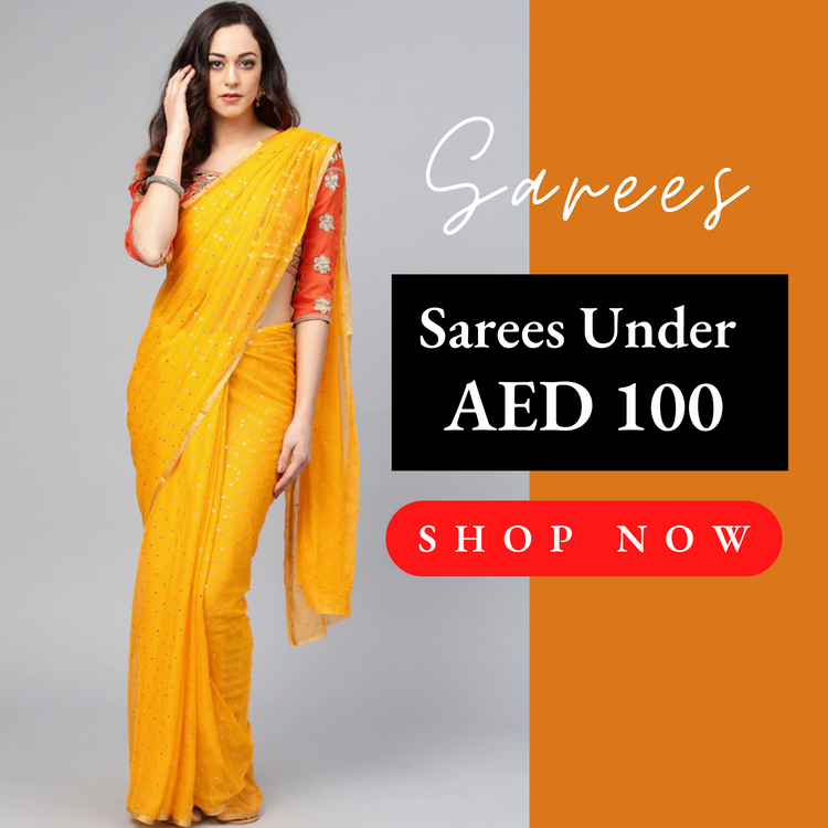 Sarees Under AED 100
