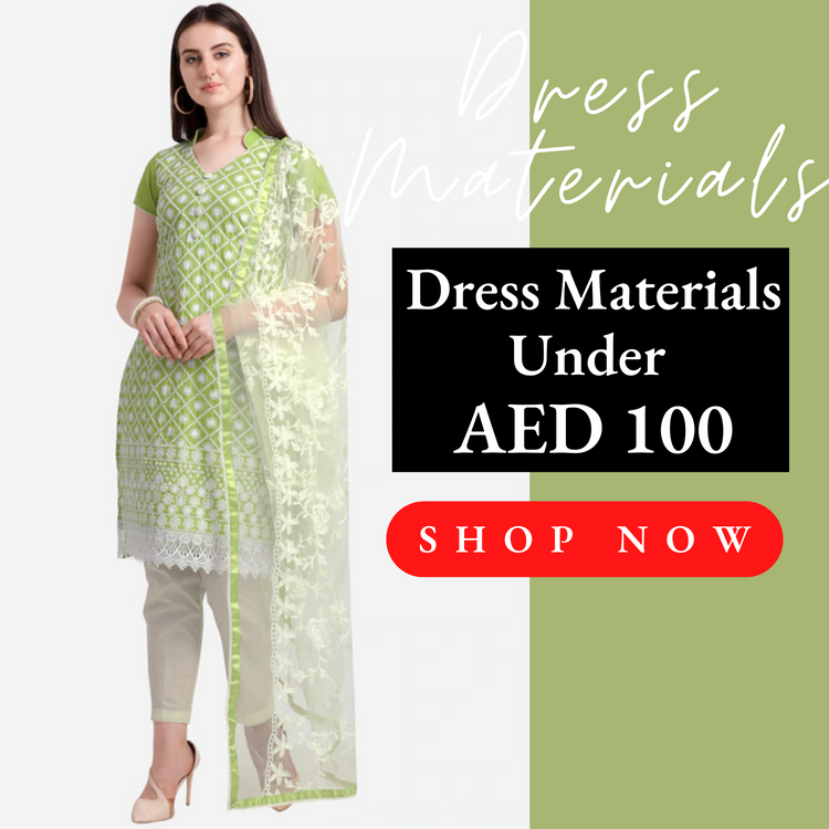 Dress Materials Under AED 100