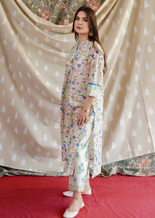 2 Piece Printed Lawn Salwar Kameez Online in KSA Riyadh Saudi Arabia Oman Bahrain Qatar