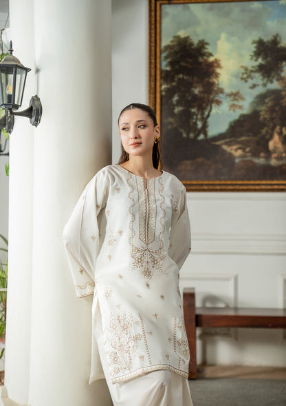 2PC Embroidered Cotton Suit Online in Sri Lanka India Australia