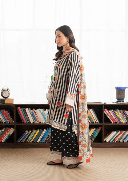 Alizeh Khaddar Collection 3 Piece Printed Suit Online in Dubai UAE Abudhabi Ajman Sharjah