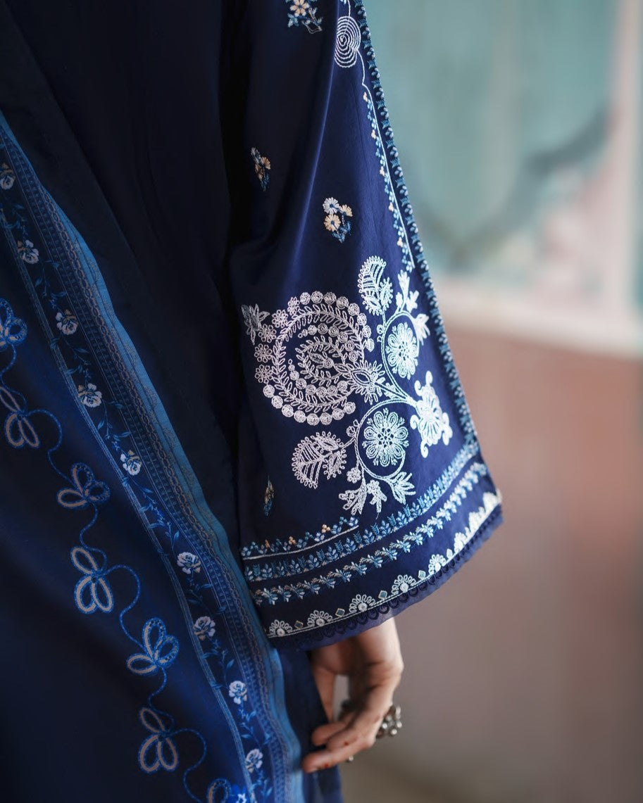 3PC Ready to Wear Embroidered Suit Online in Sri Lanka India Australia