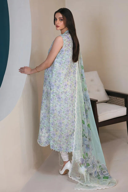 Chikankari Lawn Suit with Chiffon Dupatta