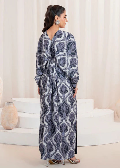 Printed Silk Partywear Kaftan