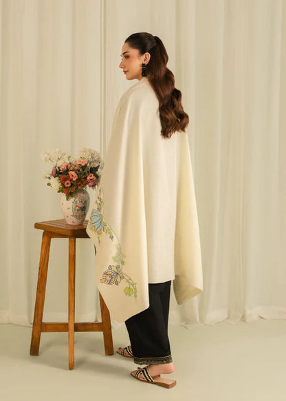 Black Embroidered Linen Kurta Set with Dupatta