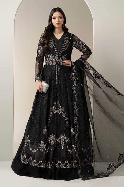 Black Handmade Bridal Anarkali