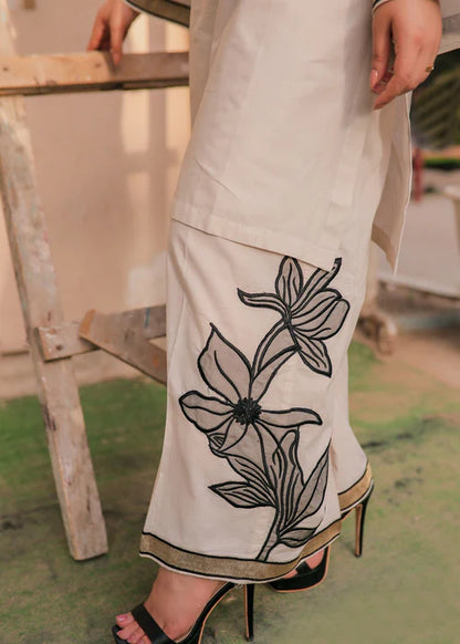 Embroidered Dhanak Winter Kurta Set