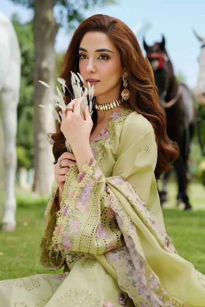 Heavy Chikankari Embroidered Luxury Lawn Suit