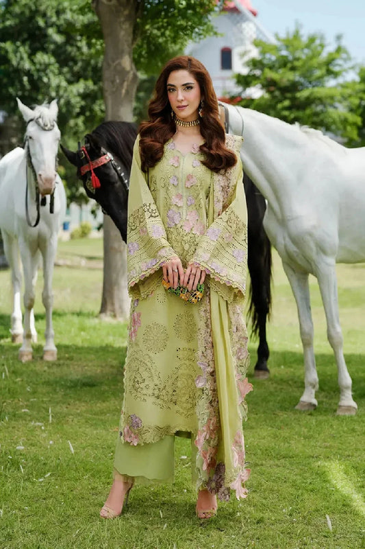 Heavy Chikankari Embroidered Luxury Lawn Suit