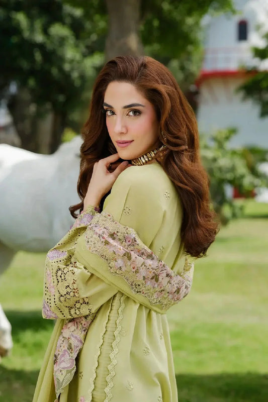 Heavy Chikankari Embroidered Luxury Lawn Suit