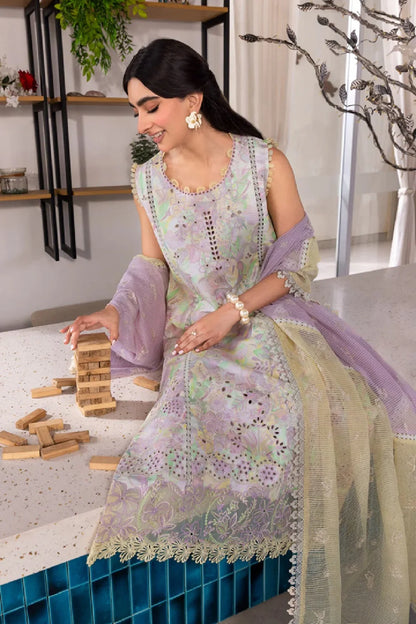 Pastel Color Chikankari Lawn Suit