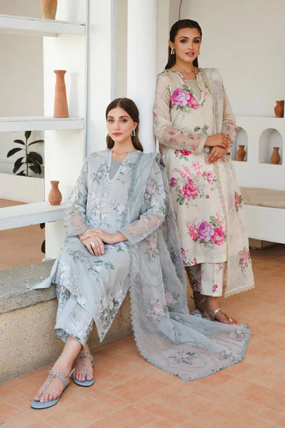 Chikankari Digital Printed Lawn Suit