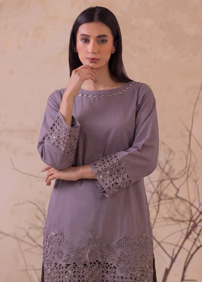 Lilac Lawn Embroidered Kurta Set