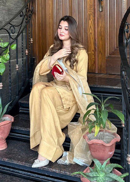 Embellished Farshi Shalwar Suit