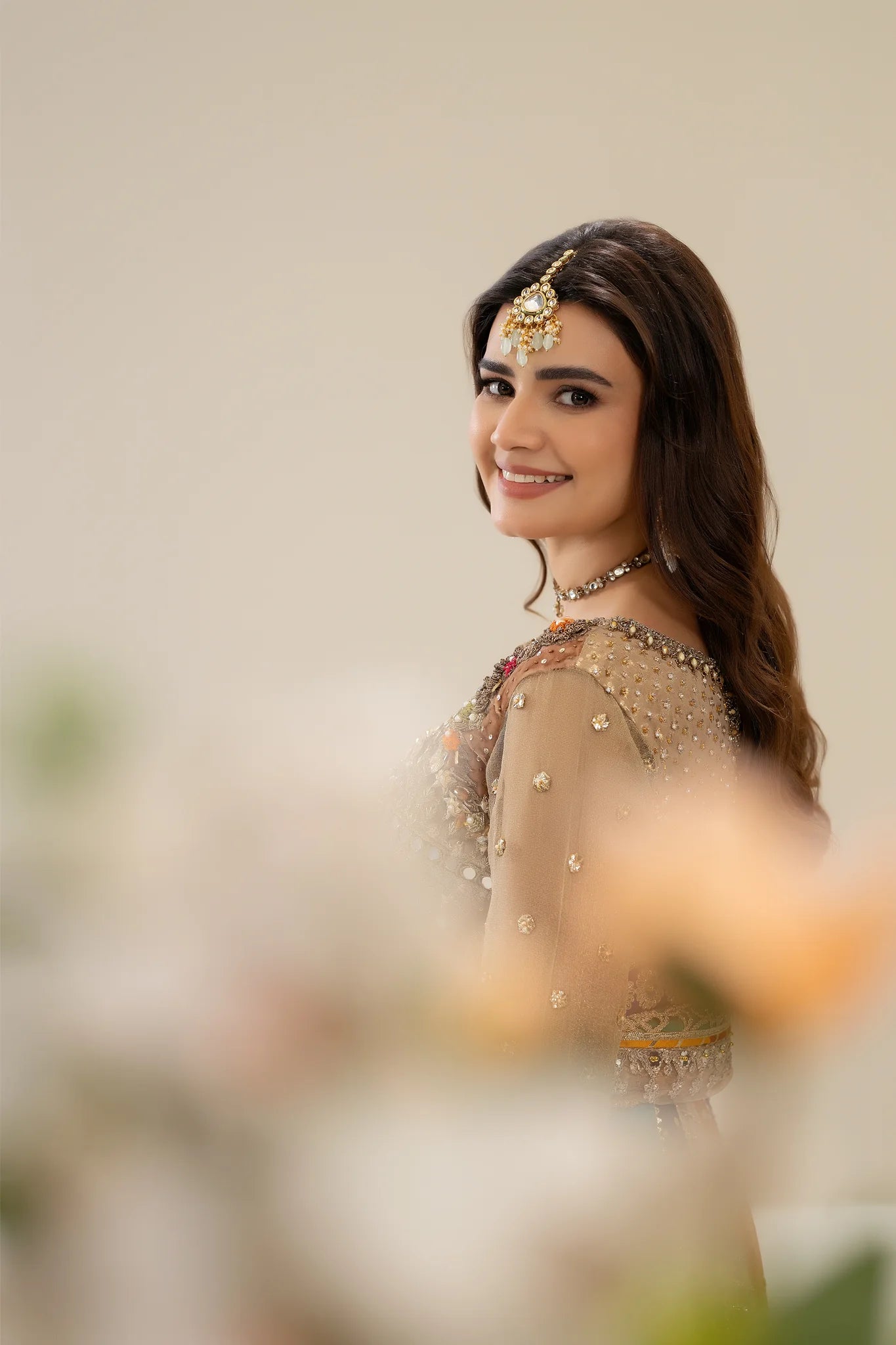 Handmade Multicolor Pure Maysuri Anarkali Maxi