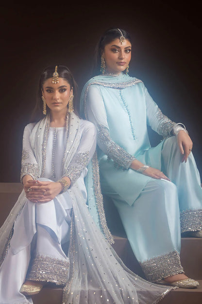 Pure Glass Silk Suit with Heavy Kaamdani Dupatta