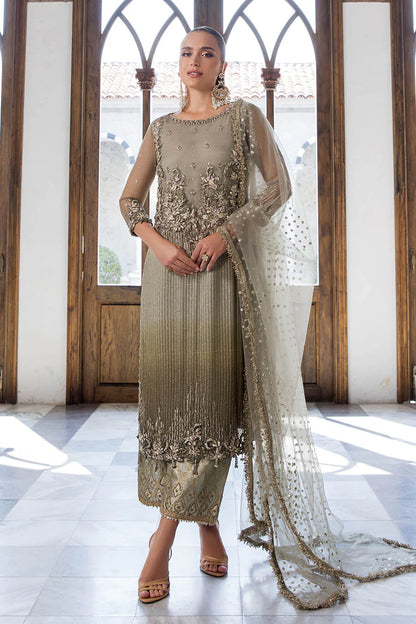 Hand Embroidered Elegant Indowestern Suit Size 40