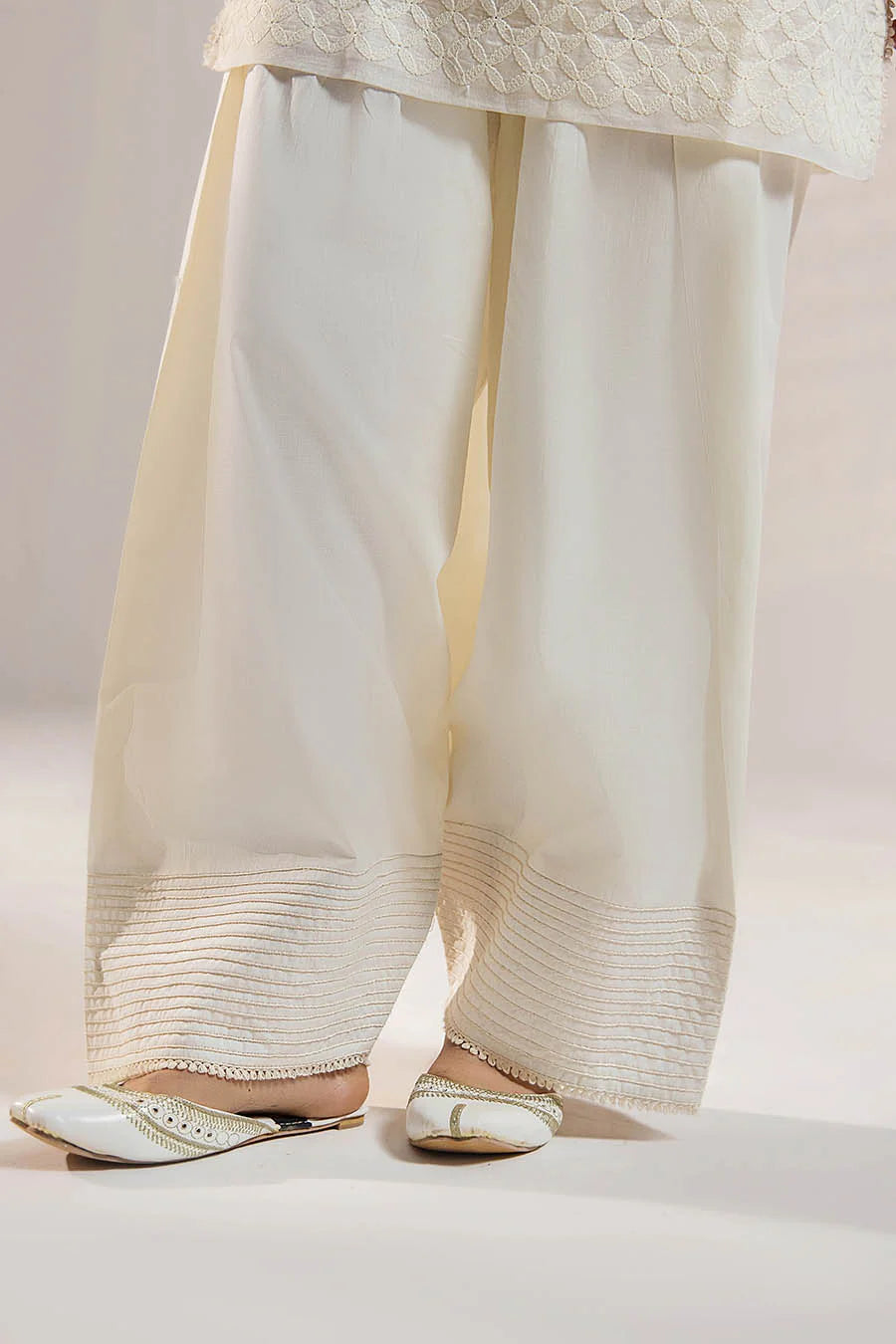 Handmade Jacket Style Suit with Farshi Shalwar