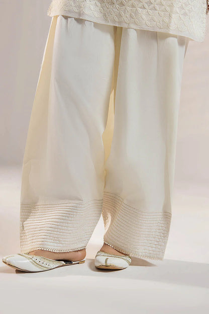 Handmade Jacket Style Suit with Farshi Shalwar