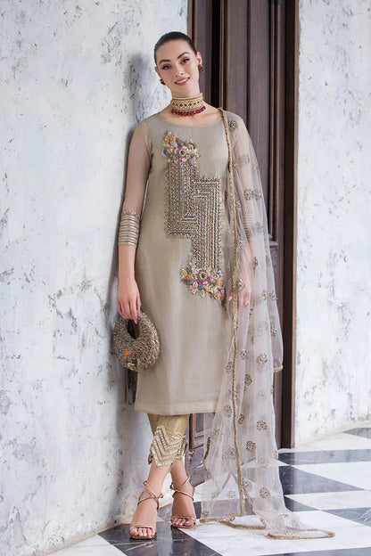 Hand Embroidered Maysuri Cotton Suit