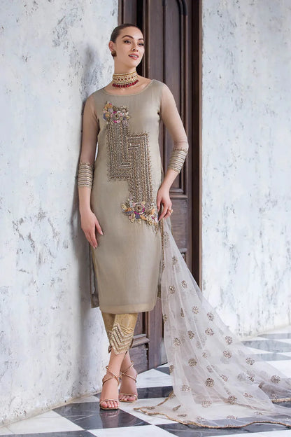 Hand Embroidered Maysuri Cotton Suit