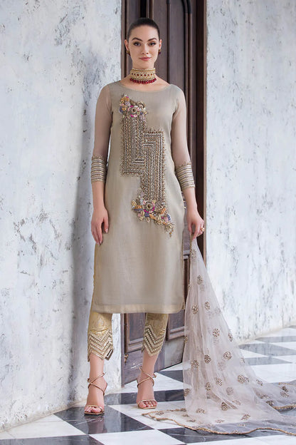 Hand Embroidered Maysuri Cotton Suit